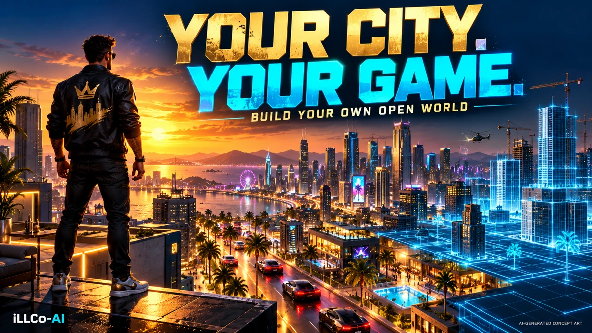 Your City. Your Characters. Your Own GTA-Style Game With iLLCo-AI. thumbnail