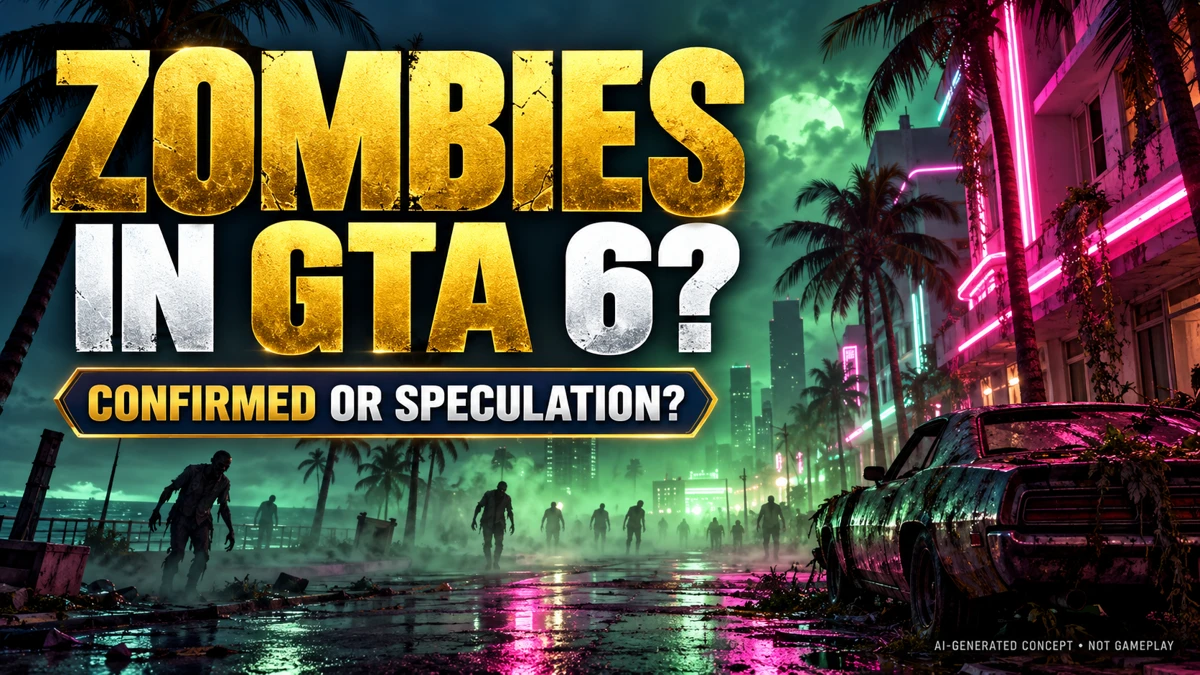 Will GTA 6 Have Zombies? A Zombie Mode Is Still Unconfirmed thumbnail