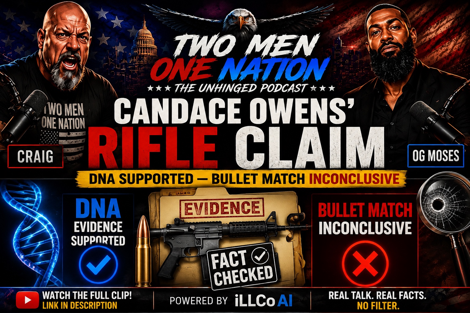 iLLCo AI × Two Men One Nation: Building an AI Debate Intelligence System thumbnail